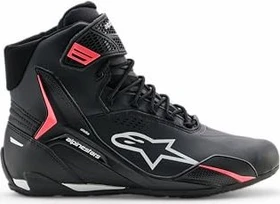 Alpinestars Stella Faster-4 Drystar schwarz/grau/rosa