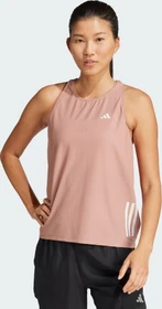 adidas Own the Run Laufshirt ärmellos warm clay (Damen)