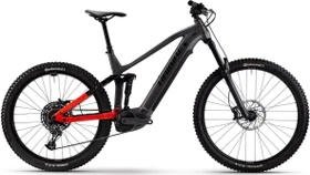 Haibike AllMtn 4 silber/rot/schwarz