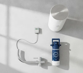 Grohe Red Duo C-Auslauf Set L supersteel