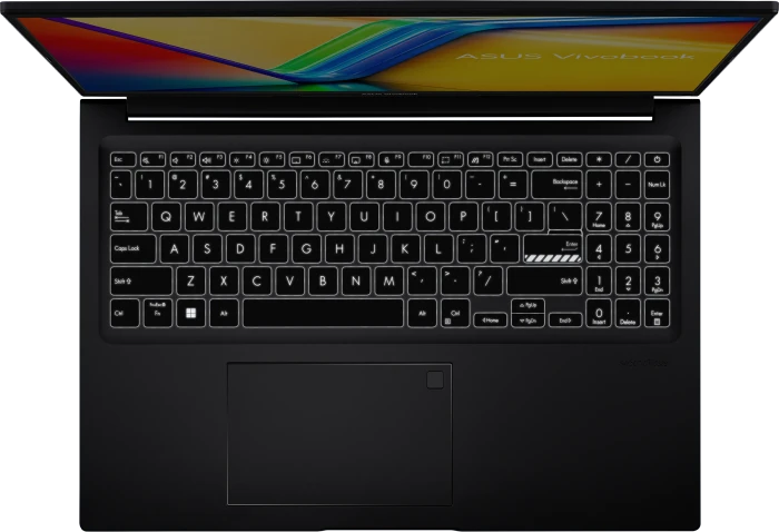 ASUS VivoBook 16 M1605NAQ-MB324, Indie Black (Tastatur silber), Ryzen 5 150, 16GB RAM, 512GB SSD, DE