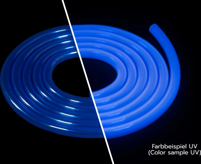 Alphacool AlphaTube HF, 16/10mm, 3m, UV blau, retail (17499) – Bild 3 von 4