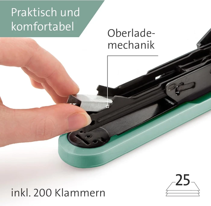 Novus B 2 Color ID 2.0 Hefter, Mellow Mint