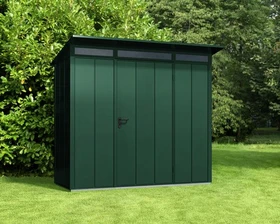 EcoStar Elegant Premiumline Typ 1 Gerätehaus moosgrün