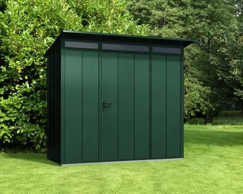 EcoStar Elegant Premiumline Typ 1 Gerätehaus moosgrün