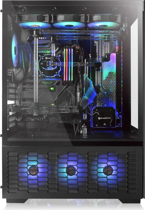 Raijintek Paean Premium, Glasfenster