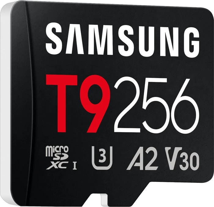 Samsung T9 R200/W130 256GB mit Cardreader, UHS-I U3, A2, Class 10