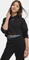 Under Armour Rival Fleece Crop Hoodie schwarz/weiß (Junior) Vorschaubild