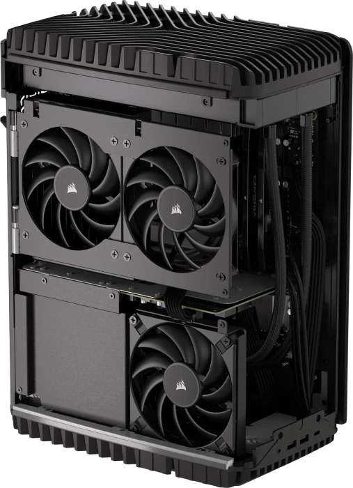 Corsair ONE i500, Wood Dark, Core i9-14900K, 32GB RAM, 2TB SSD, GeForce RTX 4080 SUPER