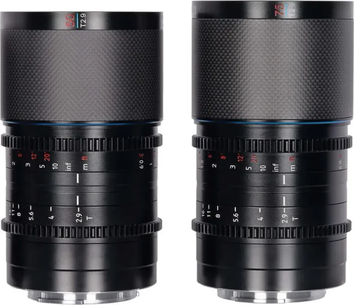 Sirui Saturn 50/75mm T2.9 Anamorphot 1.6x Blue Flare Set für Sony E