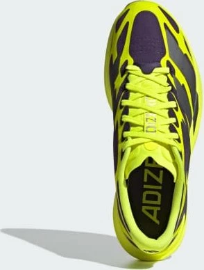 adidas Adizero EVO SL EXO aurora plum/iron metallic/solar yellow (Herren)