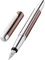 Pelikan Pura P40 mokka/silber, rechte Hand, fein Vorschaubild