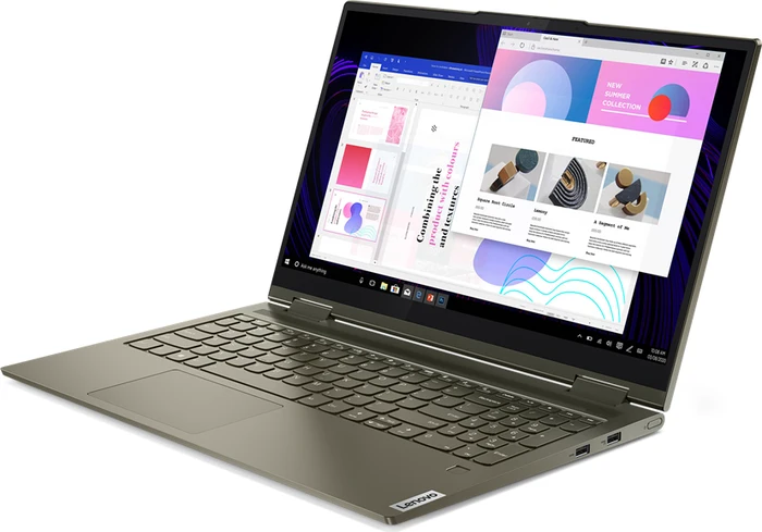 Lenovo Yoga 7 15ITL5, Dark Moss, Core i5-1135G7, 16GB RAM, 512GB SSD, DE