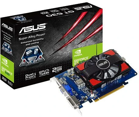 ASUS GeForce GT 630, GT630-2GD3, 2GB DDR3, VGA, DVI, HDMI