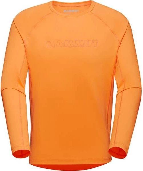 Mammut Selun FL Logo Funktionsshirt langarm tangerine (Herren)
