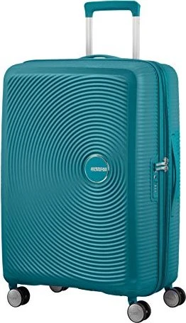 American Tourister Soundbox Spinner erweiterbar M jade green