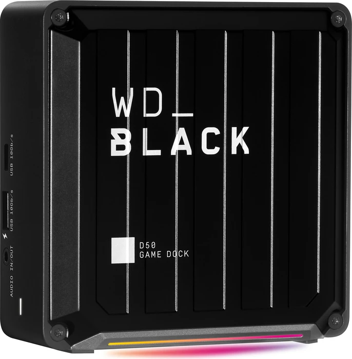 Western Digital WD_BLACK D50 Game Dock, 4TB SSD, Thunderbolt 3