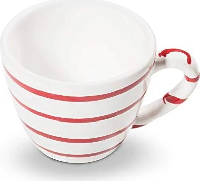 Gmundner Keramik Rotgeflammt Espressotasse 6.4cm