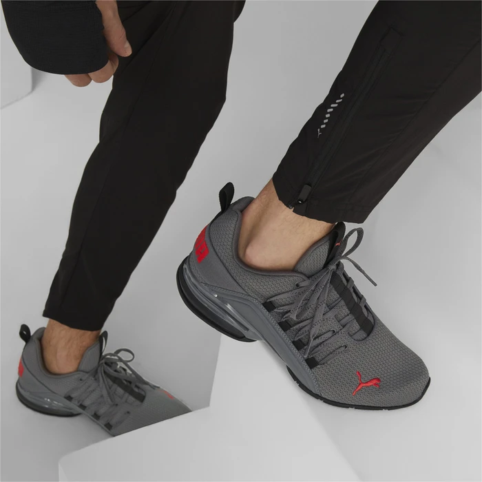 Puma Axelion Refresh puma black/cool dark grey/puma red (Herren)