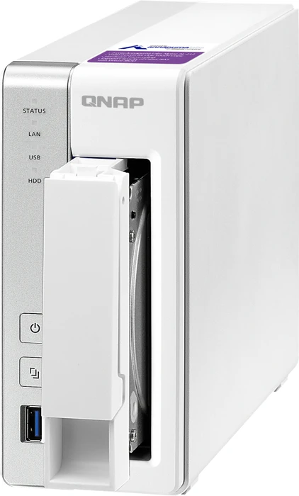 QNAP Turbo Station TS-131P, 1GB RAM, 1x RJ-45 1000Base-T, 3x USB-A 3.0