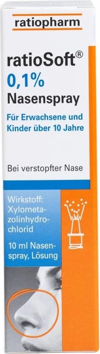 ratioSoft Nasenspray 0.1%, 10ml