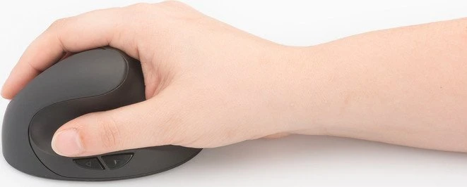 Digitus ergonomische vertikale Funkmaus, USB