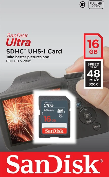 SanDisk Ultra R48 16GB, UHS-I, Class 10