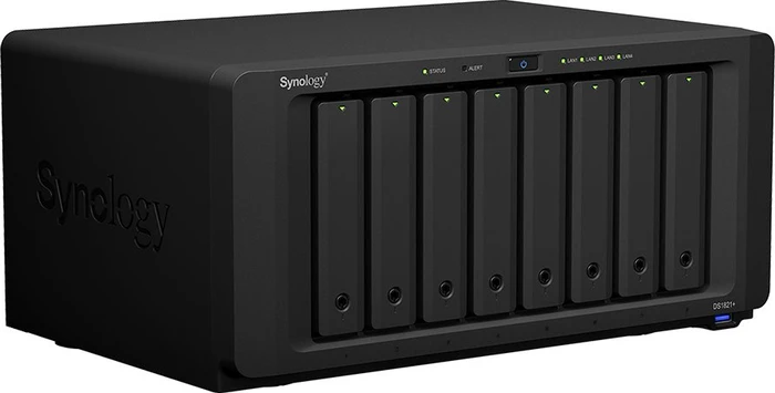 Synology DiskStation DS1821+, 4GB RAM ECC, 4x RJ-45 1000Base-T, 4x USB-A 3.0