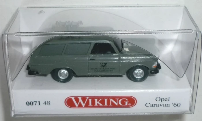 Wiking Fernmeldedienst Opel Rekord '60 Caravan