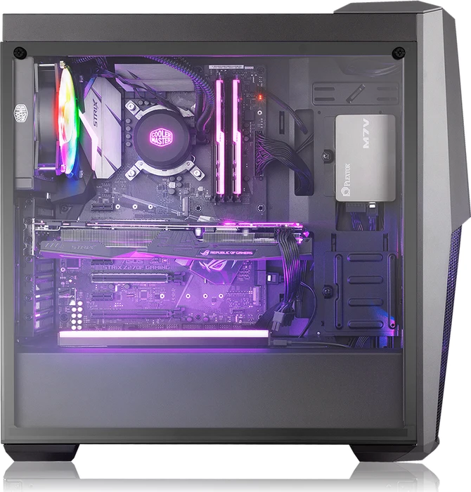 Cooler Master MasterBox MB500 ARGB, Glasfenster