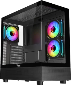 iTek Showbui 42W Black, Glasfenster (ITGCASB42B)