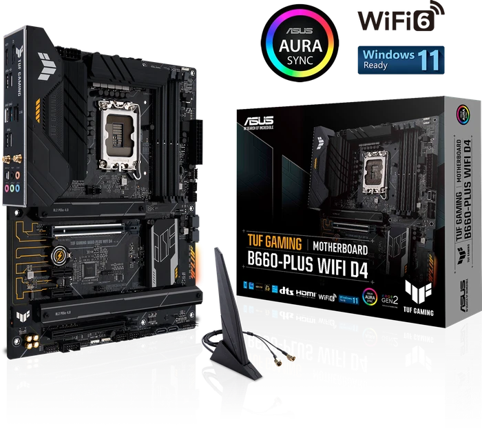 ASUS TUF Gaming B660-Plus WIFI D4 (Intel 1700)