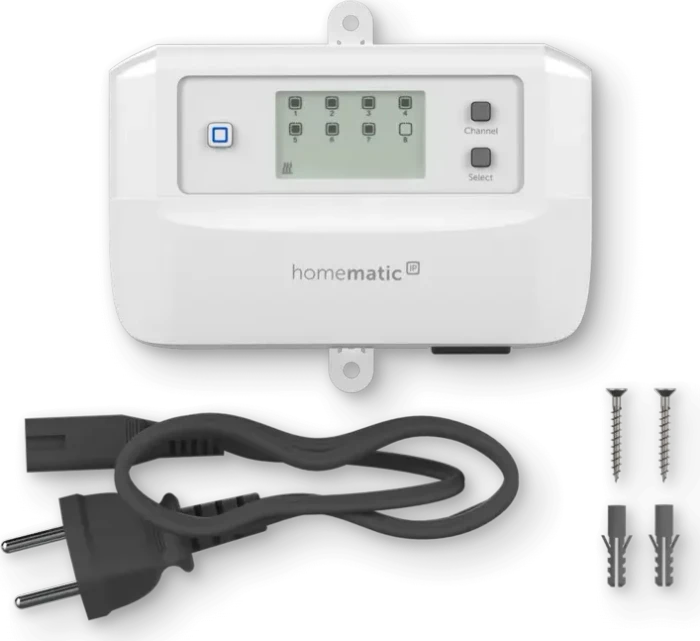 eQ-3 Homematic IP Fußbodenheizungscontroller 8-fach 230V, Heizungssteuerung
