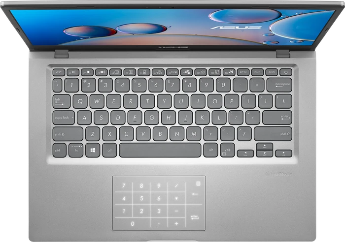 ASUS VivoBook 14 X415KA-EB015T, Transparent Silver, Pentium Silver N6000, 8GB RAM, 256GB SSD, DE