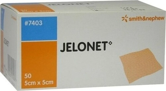 Smith & Nephew Jelonet Paraffingaze steril, 5 x 5cm, 50 Stück