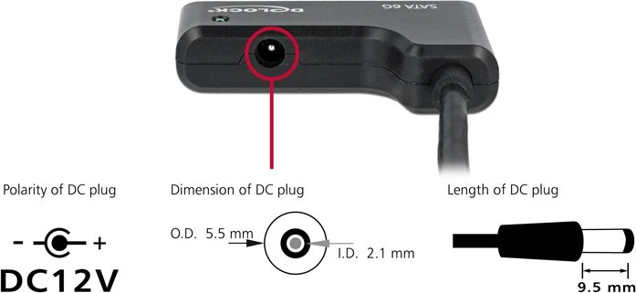 DeLOCK USB -> SATA