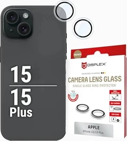Displex Real Glass Full Cover für Apple iPhone 15 Pro Max/15 Plus