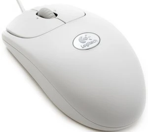 Logitech OEM RX 250 Optical Mouse weiß, PS/2 & USB