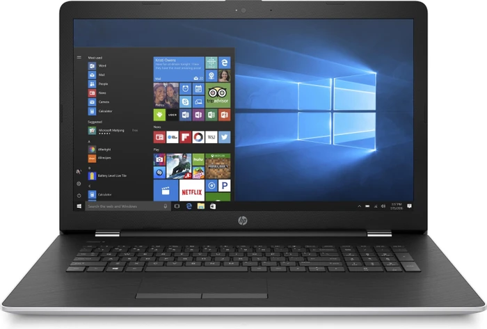 HP Laptop 17-ak013ng, Natural Silver/Ash Silver, A10-9620P, 8GB RAM, 128GB SSD, 1TB HDD, Radeon 530, DE