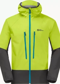 Jack Wolfskin Alpspitze Hoody Funktionsjacke lime (Herren)