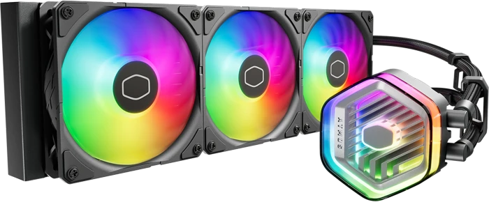 Cooler Master MasterLiquid 360 Atmos ARGB, schwarz