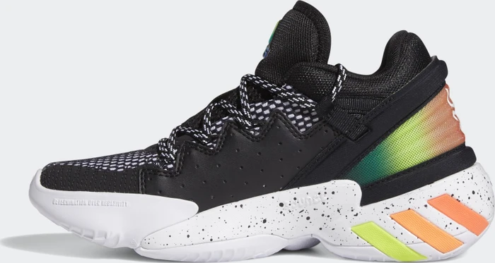 adidas D.O.N. Issue #2 core black/cloud white/solar red (Junior)