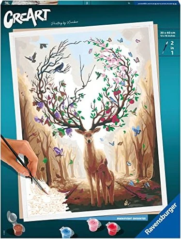 Ravensburger Malen nach Zahlen Magnificent Encounter