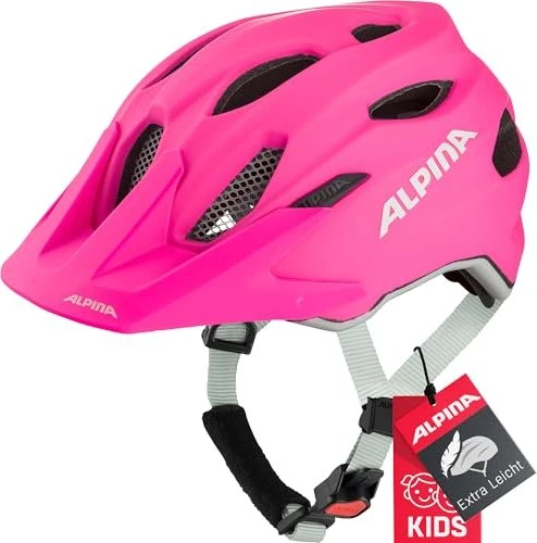 Alpina Carapax Jr. Kinderhelm shocking-pink matt