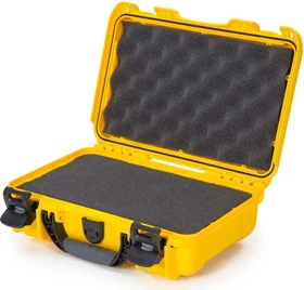 Nanuk 909 Koffer mit Schaumstoff gelb