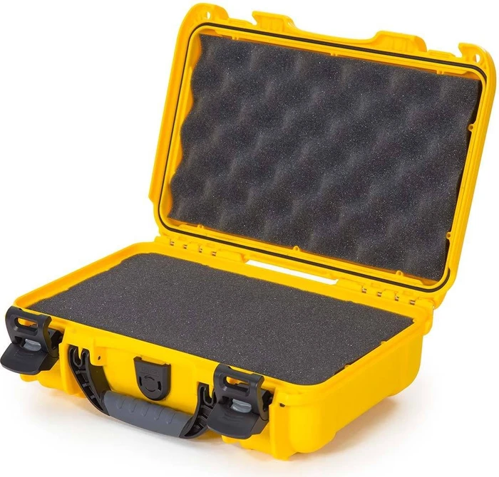 Nanuk 909 Koffer mit Schaumstoff gelb
