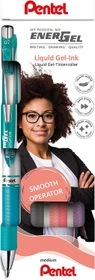 Pentel EnerGel XM BL77 Gelroller, 4er-Set