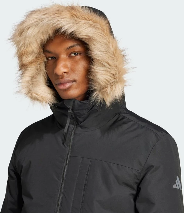 adidas Paveric Fur Mantel schwarz (Herren)