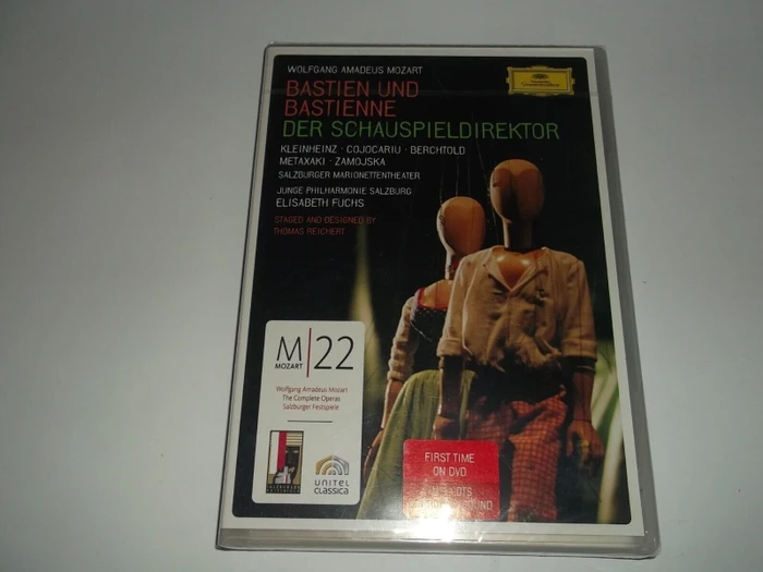 Wolfgang Amadeus Mozart - Mozart 22: Bastien & Bastienne/Der Schauspieldirektor (DVD)