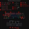 Redragon K530 Pro Draconic, LEDs RGB, hot-swap, schwarz, Gaote Outemu BROWN, USB/Bluetooth, US Vorschaubild